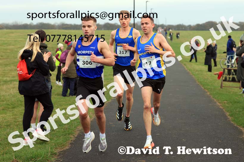 Senior Mens and Womens 2024 Heaton Memorial 10k Road Race, Newcastle Town Moor, Newcastle.   Photo: David T. Hewitson/Sports for All Pics